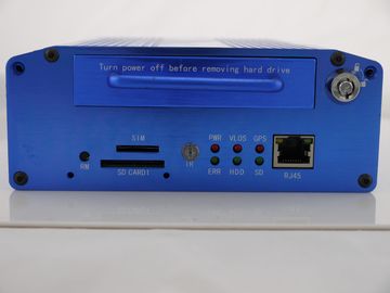 GPS H.264 Mobile DVR 100 fps 50fps For Alarm And Recording OEM ODM