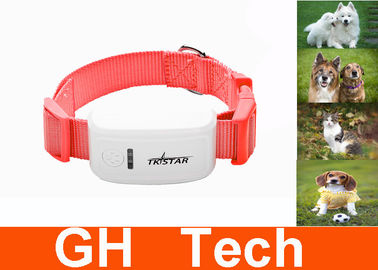 Portable Pink Pet GPS Tracker Quad Band GSM With 5m GPS Accuracy