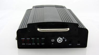 4 Channel Mobile DVR Recorder D1 SD Card Wireless Function G-Sensor